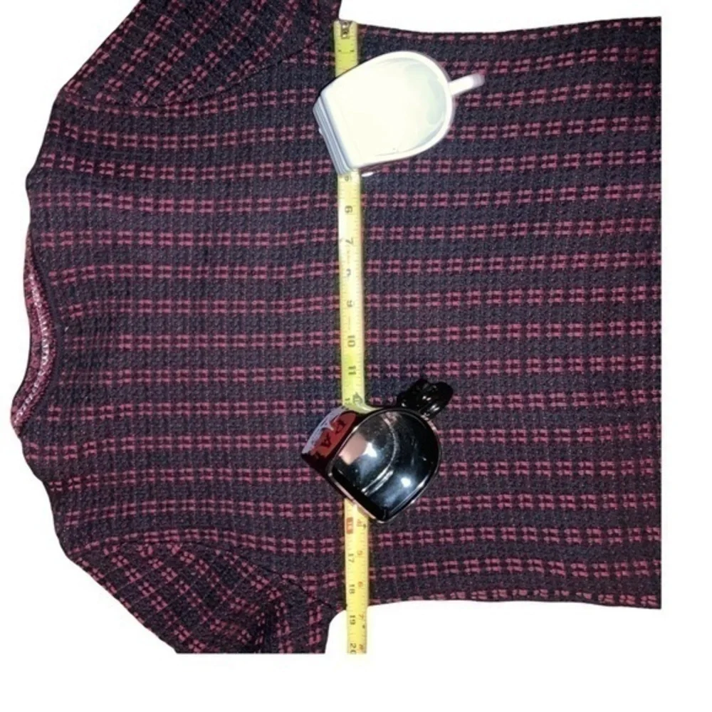 Alice + Olivia Jacket L  Black & Red blazer jacket - Picture 6 of 6